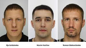 ❗️ Seoses laupäeval Lasnamäel toimunud tapmisega otsib politsei taga  30-aastast Maxim Vasilievi, 32-aastast Roman Gluhovtšenkot ja 34-aastast  Ilja Gaidalenkot. Politsei palub kõigil, kes