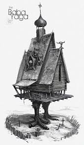 Pin By Mihail Paskov On Illustrations Baba Yaga House Baba Yaga Art