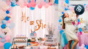 Preheat your oven to 350 degrees fahrenheit. Tipid Diy Gender Reveal Party Philippines Youtube