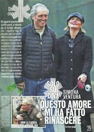 Secondo la testimonianza di d. Simona Ventura Col Fidanzato Giovanni Terzi E I Figli Caterina E Giulio Diva E Donna