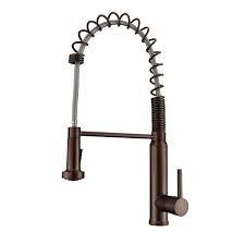 kitchen faucet with pull down spray