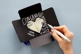 In this class i'll share how to make fun graduation cap & gown cards using the stampin' up handsomely suited stamp set and coordinating suit & tie dies. 5 Diy Graduation Money Gifts Hgtv