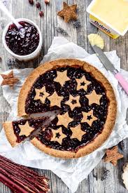 Traditionell wird dieser kuchen zu weihnachten verzehrt. Weihnachtliche Linzer Torte Mein Naschgluck