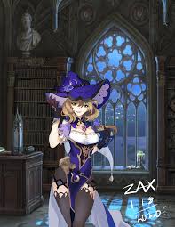 Lisa From Genshin Impact By Zaxarone On Newgrounds