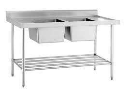 4.7 out of 5 stars. Restaurant Food Service Commercial Kitchen Sink Stainless Steel Catering Dishwash Bowl Basin Unit Table Commercial Kitchen Equipment