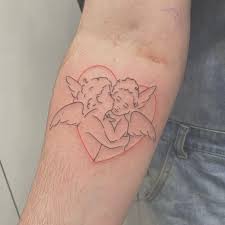 L Amour Et Psyche Enfants In 2020 Cute Tattoos Tattoos Tattoo Lettering