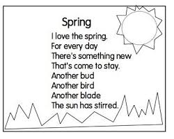 Joyful Learning In Kc Spring Poems Kindergarten Poems Kids Poems Short Poems For Kids