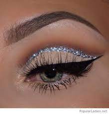 Pin By Fashion Queen On Makeup And Beauty Glitter Eye Makeup Types Of Makeup Eye Make Up