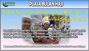 Salah satu puasa sebelum idul adha disebut sebagai puasa arafah. Niat Puasa Idul Adha Tarwiyah Arafah Arab Latin Artinya