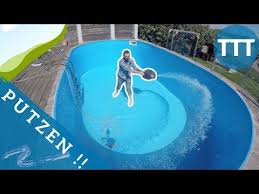Pool Grundreinigung Inbetriebnahme Youtube Pool Reinigen Poolroboter