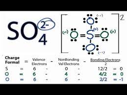 The way to determine the molecular geometry of sef4 is to first draw the lewis dot structure. How To Draw The Lewis Structure For The Sulfate Ion Youtube