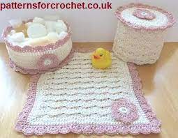 Row 2 repeat row 1 until piece measures 20 cm (8 inches). 410 Bathroom Crochet Ideas Crochet Crochet Patterns Crochet Home