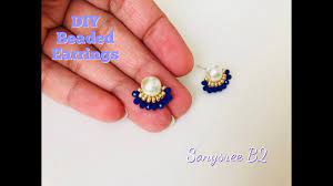 We believe in helping you find the product that is right for you. Diy Beaded Stud Earrings How To Make Earrings Youtube
