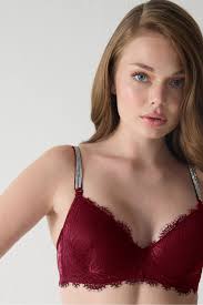 Burgundy Women Bras with Latest Models
