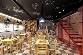Alaloum Board Game Cafe Triopton Architects Game Cafe Board Game Cafe Cafe Interior