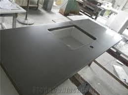 Description Dark Grey Quartz Kitchen Countertops Kitchen Works Tops 1 Brand Amable Stone Gray Quartz Countertops Quartz Kitchen Countertops Grey Countertops