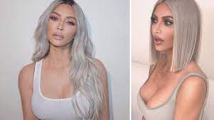 It's the end of an era for kim kardashian — in more ways than one. Pimp Your Platinum How To Care For Kim Kardashian Style Blonde Hair Hair Beauty Heat