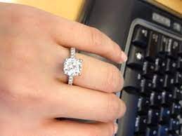 Show Me Your 2 Carat Diamond Rings Weddingbee Best Diamond Rings 2 Carat Diamond Ring Diamond Rings