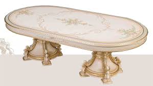 Hand painted dining room furniture. Venetian Hand Painted High Style Dining Set