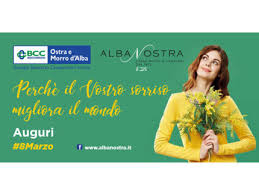 See more of banca d'alba on facebook. Il Vostro Sorriso Migliora Il Mondo La Bcc Di Ostra E Morro D Alba Festeggia Le Donne Valmisa Com