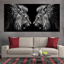 Tableau Deux Tetes De Lion Noir Et Blanc Tabloide Le tableau de chasseurs du lion noir est débloqué dans la zone personnelle du joueur en achetant un contrat des chasseurs du lion noir à la boutique aux gemmes. tableau deux tetes de lion noir et blanc