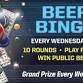 BEER BINGO at Public Brewing Company event in Kenosha, WI
