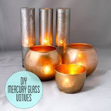 Diy Mercury Glass Votives Mercury Glass Diy Diy Mercury Glass Candle Holders Mercury Glass Candle Holders