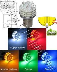 S25 36 Led Light 12 Vdc 9 Forward Firing Leds And 27 Side Firing Leds Durable Shock And Vibration Proof Instant On Off Super White Blue Amber Red And Blue