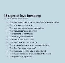 This can mean compliments, public displays. I Was Love Bombed Story Time
