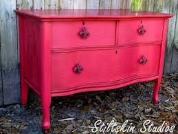 Stiltskin Studios Pink Peonies Annie Sloan Painted Furniture Pink Furniture Pink Dresser