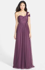 Free Shipping And Returns On Jenny Yoo Annabelle Convertible Tulle Column Dress At Nords Vestidos De Dama De Boda Vestidos De Damas De Honor Vestidos De Dama