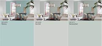 Sherwin Williams Watery Vs Sea Salt