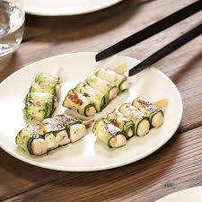 Zucchini Rollchen Vom Grill Grilled Zucchini Zucchini Rolls Zucchini