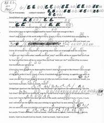 Fill In The Blanks Carseat Headrest Guitar Chord Chart Live On The Current Guitar Chords And Lyrics Lyrics And Chords One Direction Songs