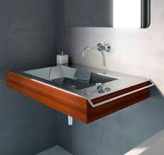 While evenly removing the backing paper. Wooden Vanity Top Novanta 900 Componendo Stainless Steel Custom With Towel Rack