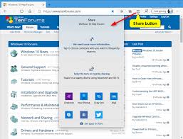 I don't think it's a bad device but the support for it is nonexistent. How To Add Or Remove Share Button In Microsoft Edge Chromium Tutorials