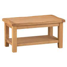 If you're looking for a more modern option, try the marble range of coffee tables, which feature smooth. Rustic Original Waxed Oak Coffee Table Small Living Room From Breeze Furniture Uk