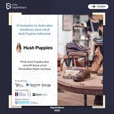 REGULAR REGISTRATION IS NOW OPENED]! SketchUp Annual Design Competition is  finally here! @sketchup.indonesia bekerjasama dengan @hushpuppiesid!  Nantinya, para peserta akan membuat desain yang akan diserahkan kepada tim  Hush Puppies Indonesia dan memiliki