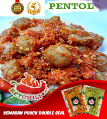 Kesukaan masyarakat indonesia dengan rasa pedas membuat makanan mercon selalu dicari. Jual Pentol Mercon Sambal Pentol Sapi Oseng Bakso Mercon Kemasan Pouch Kota Malang Aseen Shop Tokopedia