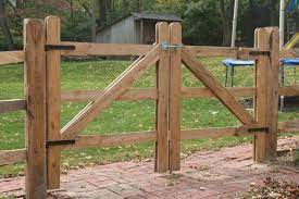 You slide the rails through the holes in the posts. Rail Fences Integrous Fences And Decks