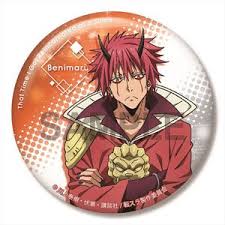 The time i got reincarnated as a slime. That Time I Got Reincarnated As A Slime Big Can Badge Benimaru Anime Toy Hobbysearch Anime Goods Store