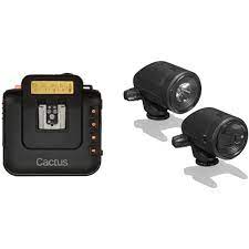 Simultaneously cactus also released the rf60 flash, a speedlite with a built in v6 transceiver. Cactus Wireless Transceiver V6 And Lv5 Laser Trigger Kit B H