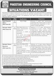 Post free resume and apply online for today's latest jobs from companies in karachi. Chief Financial Officer Jobs At Pakistan Engineering Council 2021 Job Advertisement Pakistan