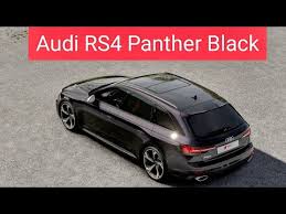 Image result for Panther Black 2014 RS4