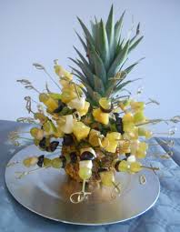 Ananas Brochettes De Fruits Brochette Fruits Brochette Fruit Hiver