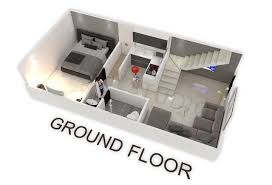 15x30 House Plan With 3d Elevation By Nikshail House Plans My House Plans 2bhk House Plan