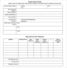 Elementary progress report grade level information. Free 17 Sample Student Progress Reports In Pdf Ms Word Apple Pages Google Docs
