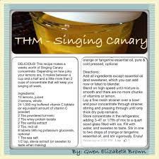 Singing Canary Concentrate Trim Healthy Recipes Trim Healthy Mama Recipe Trim Healthy Mama Drinks