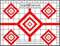 Baer also offers a number of other free printable targets, which you can check out here. Champion Redfield Style Sight In Target Printable For Free Targets4free