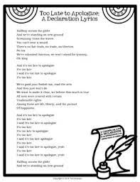 Check spelling or type a new query. Too Late To Apologize Music Video Response Worksheet By Tina Marie Green